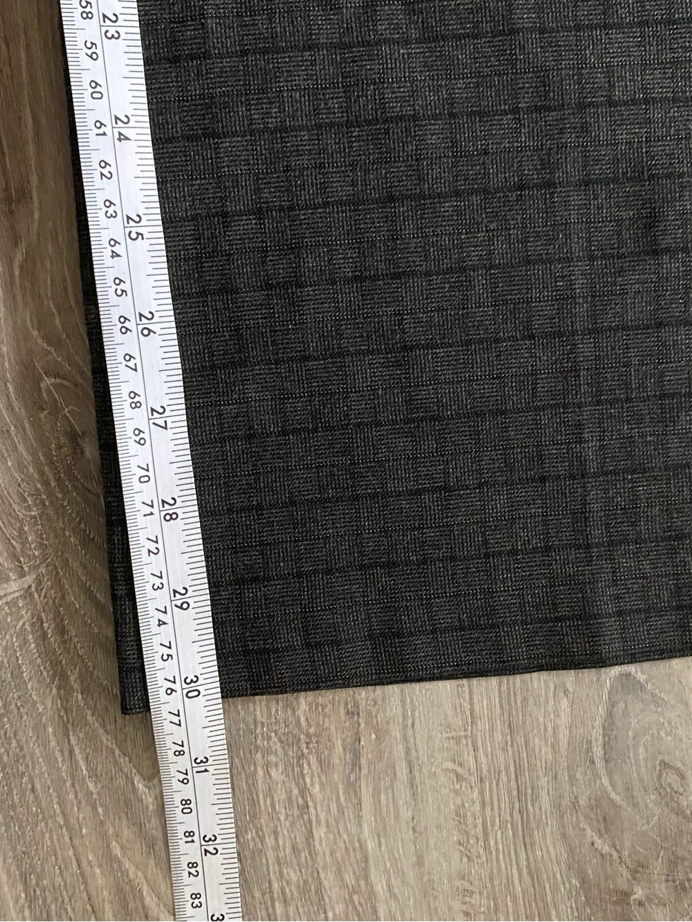 Vintage Low Waisted Ricki's Black Plaid Wide-Leg Trousers - Picture 7 of 7